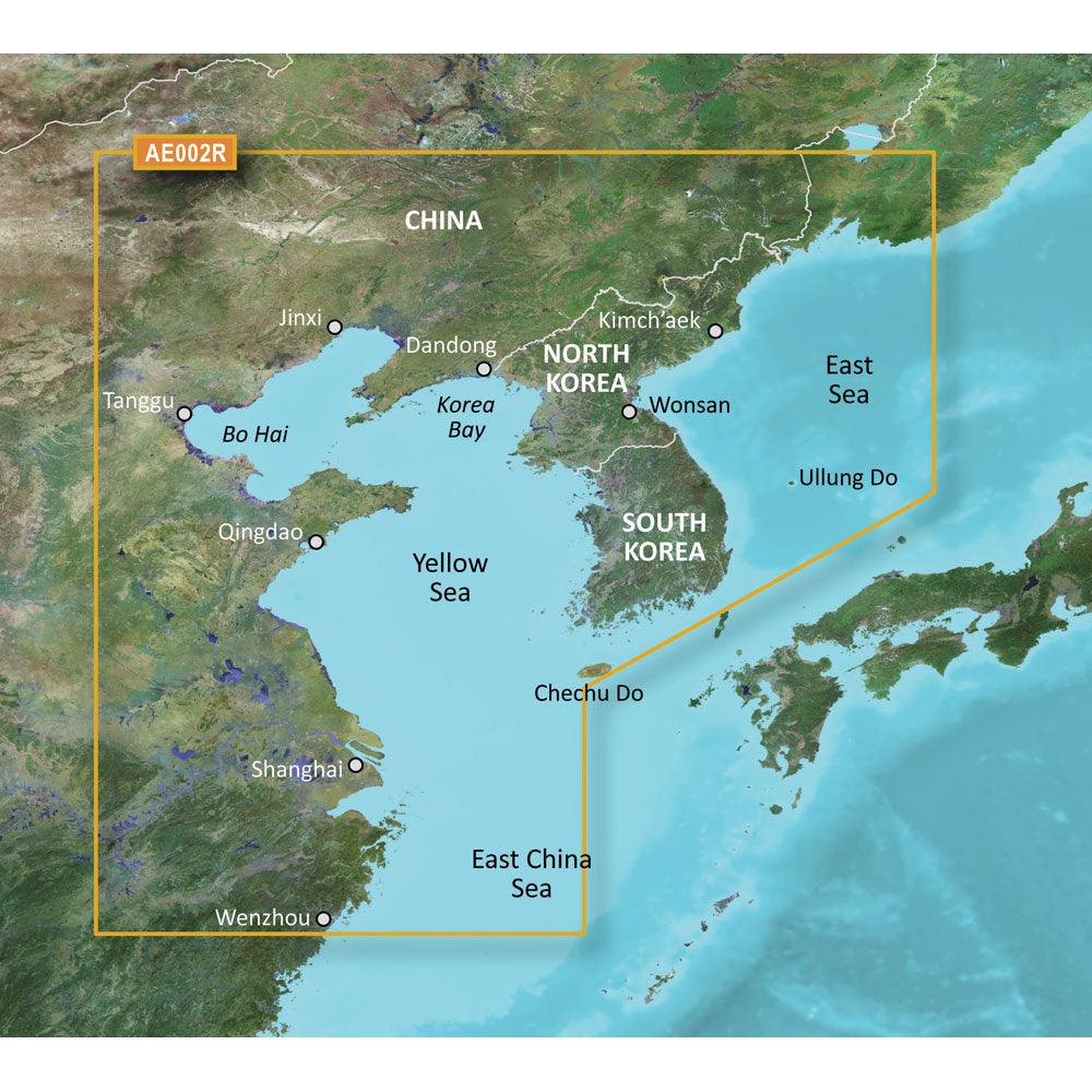 Garmin BlueChart® g3 Vision® HD - VAE002R - Yellow Sea - microSD™/SD™ - Boat Gear USA