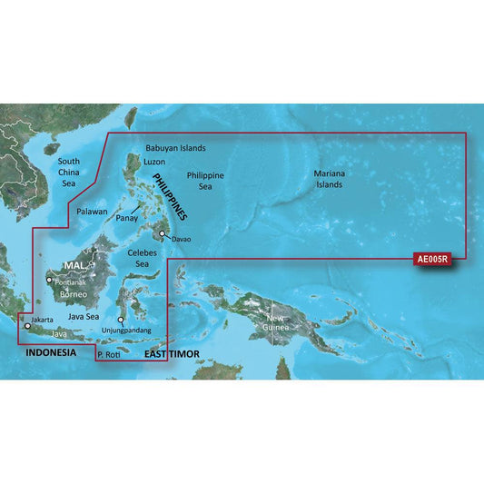 Garmin BlueChart® g3 Vision® HD - VAE005R - Philippines - Java Mariana Is. - microSD™/SD™ - Boat Gear USA