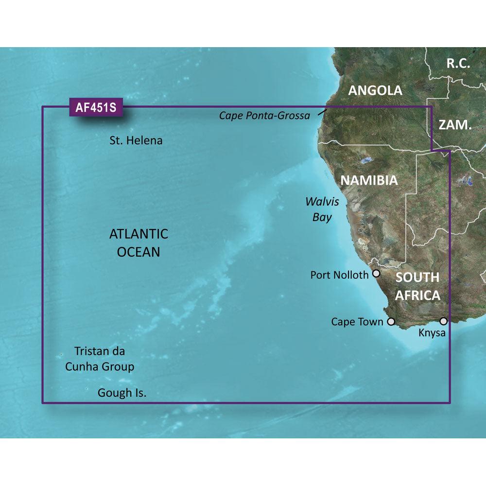 Garmin BlueChart® g3 Vision® HD - VAF451S - Namibia - Knysna, SA - microSD™/SD™ - Boat Gear USA