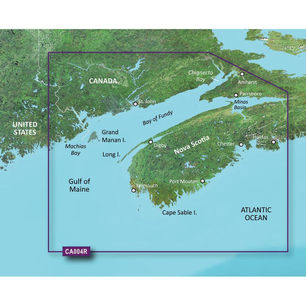 Garmin BlueChart® g3 Vision® HD - VCA004R - Bay of Fundy - microSD™/SD™ - Boat Gear USA