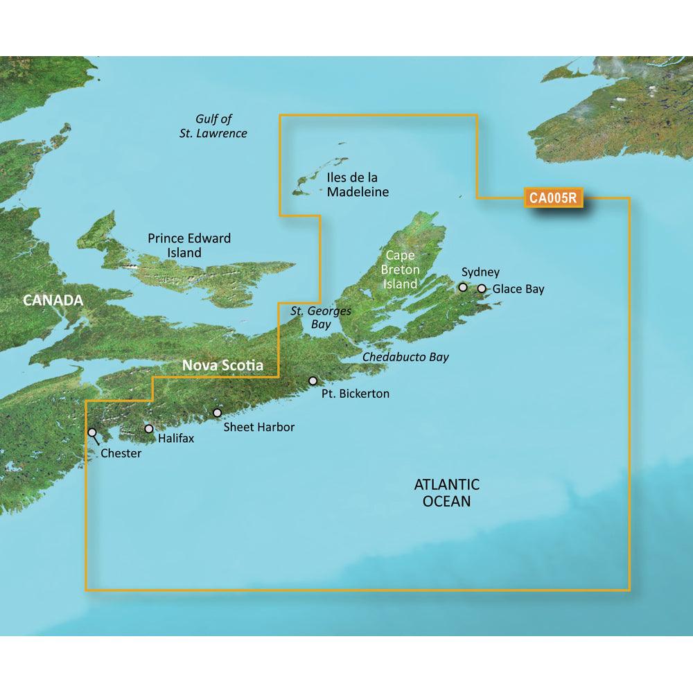 Garmin BlueChart® g3 Vision® HD - VCA005R - Halifax - Cape Breton - microSD™/SD™ - Boat Gear USA