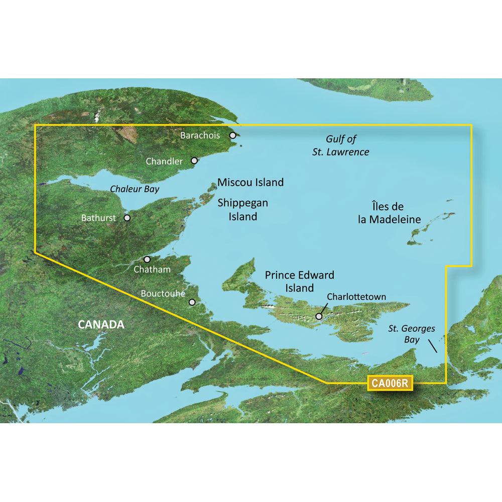 Garmin BlueChart® g3 Vision® HD - VCA006R - P.E.I. to Chaleur Bay - SD Card - Boat Gear USA