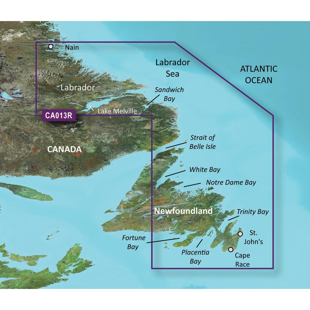Garmin BlueChart® g3 Vision® HD - VCA013R - Labrador Coast - microSD™/SD™ - Boat Gear USA