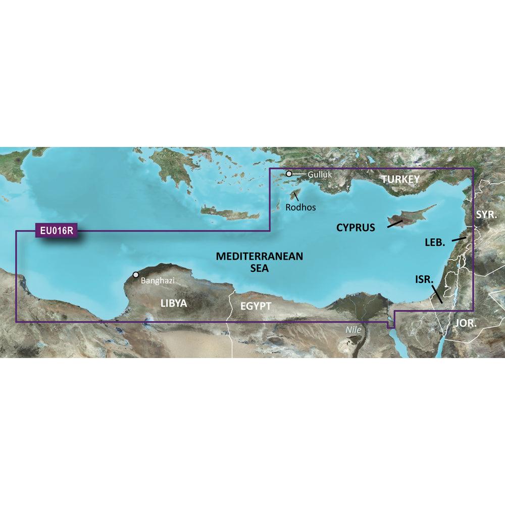 Garmin BlueChart® g3 Vision® HD - VEU016R - Mediterranean Southeast - microSD™/SD™ - Boat Gear USA