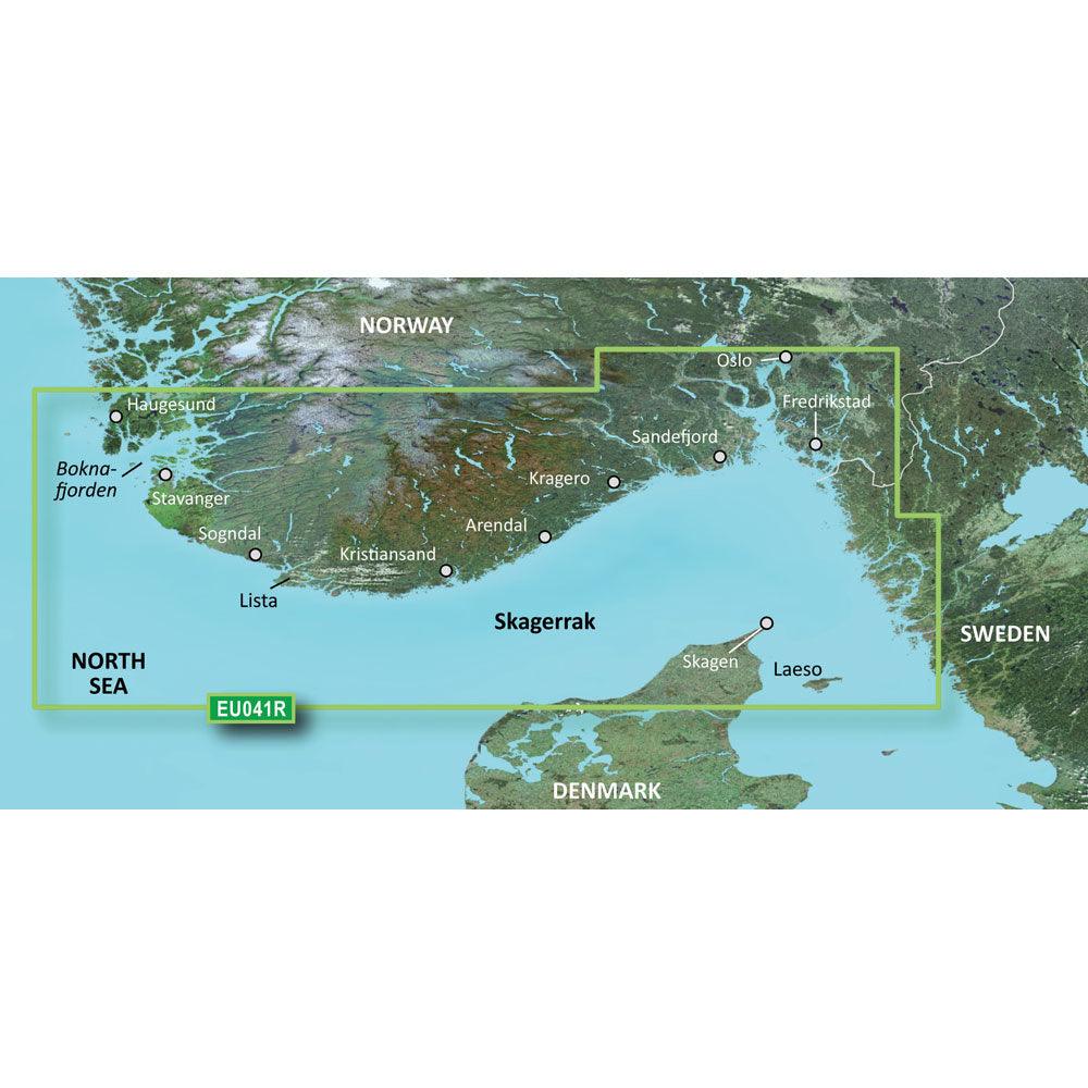 Garmin BlueChart® g3 Vision® HD - VEU041R - Oslo-Skagerak-Haugesund - microSD™/SD™ - Boat Gear USA