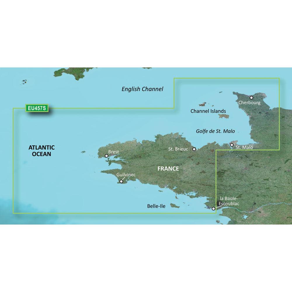 Garmin BlueChart® g3 Vision® HD - VEU457S - Bretagne - microSD™/SD™ - Boat Gear USA