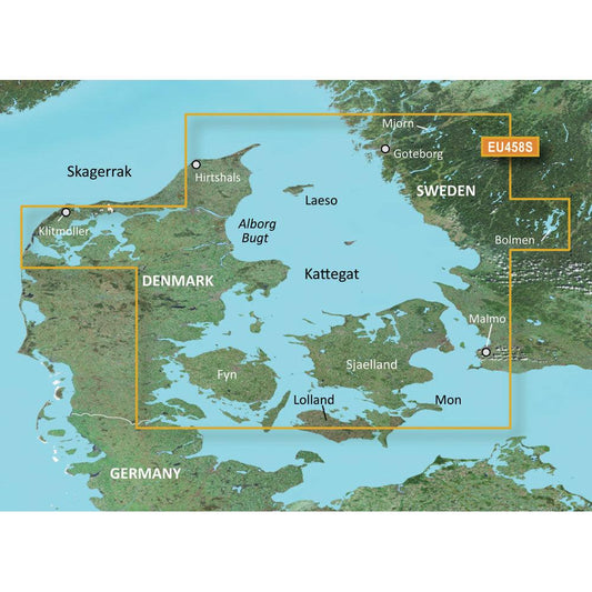 Garmin BlueChart® g3 Vision® HD - VEU458S - Göteborg to Fyn - microSD™/SD™ - Boat Gear USA