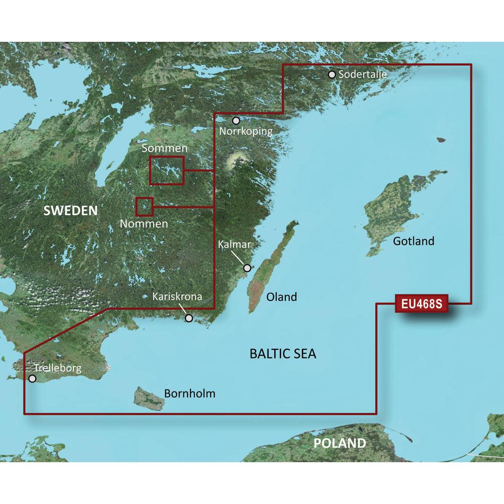 Garmin BlueChart® g3 Vision® HD - VEU468S - Södertälje to Trelleborg - microSD™/SD™ - Boat Gear USA