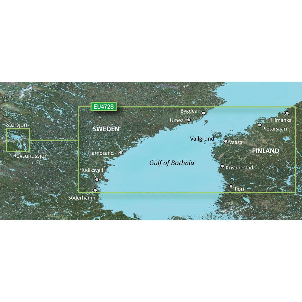 Garmin BlueChart® g3 Vision® HD - VEU472S - Gulf of Bothnia, Center - microSD™/SD™ - Boat Gear USA