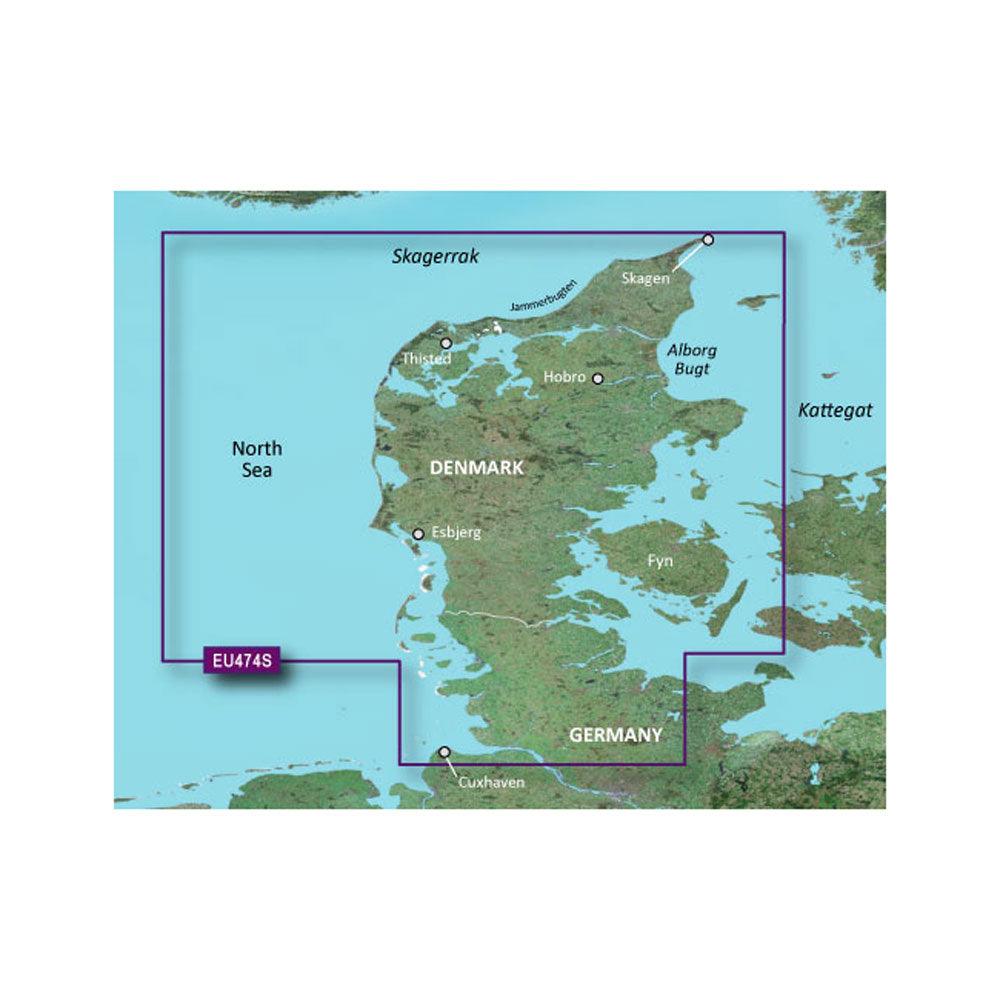Garmin BlueChart® g3 Vision® HD - VEU474S - Alborg to the Eider - microSD™/SD™ - Boat Gear USA