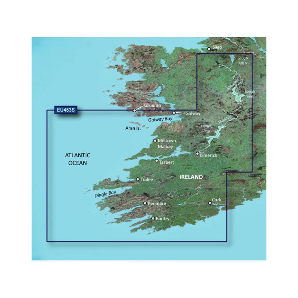 Garmin BlueChart® g3 Vision® HD - VEU483S - Galway Bay to Cork - microSD™/SD™ - Boat Gear USA