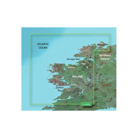 Garmin BlueChart® g3 Vision® HD - VEU484S - Ireland North-West - microSD™/SD™ - Boat Gear USA