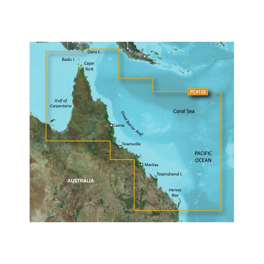 Garmin BlueChart® g3 Vision® HD - VPC413S - Mornington I. - Hervey Bay - microSD™/SD™ - Boat Gear USA