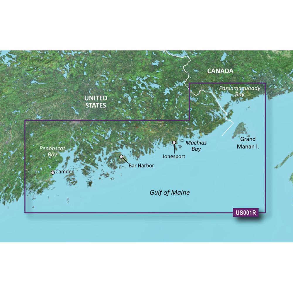 Garmin BlueChart® g3 Vision® HD - VUS001R - North Maine - microSD™/SD™ - Boat Gear USA