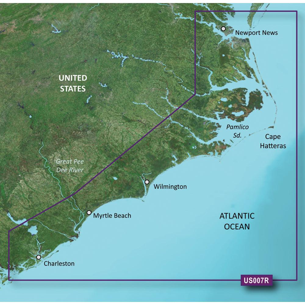 Garmin BlueChart® g3 Vision® HD - VUS007R - Norfolk - Charleston - microSD™/SD™ - Boat Gear USA