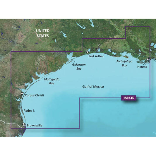 Garmin BlueChart® g3 Vision® HD - VUS014R - Morgan City to Brownsville - microSD™/SD™ - Boat Gear USA