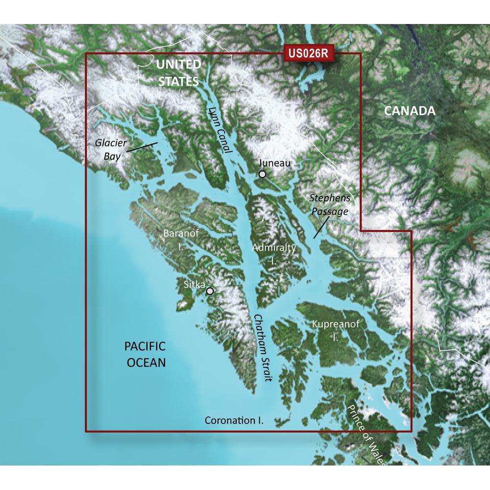 Garmin BlueChart® g3 Vision® HD - VUS026R - Wrangell/Juneau/Sitka - microSD™/SD™ - Boat Gear USA