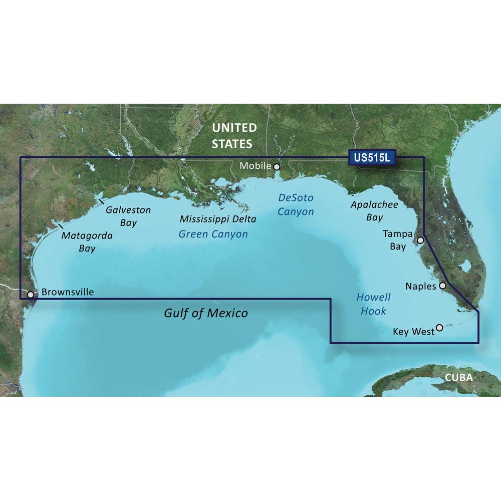 Garmin BlueChart® g3 Vision® HD - VUS515L - Brownsville - Key Largo - microSD™/SD™ - Boat Gear USA