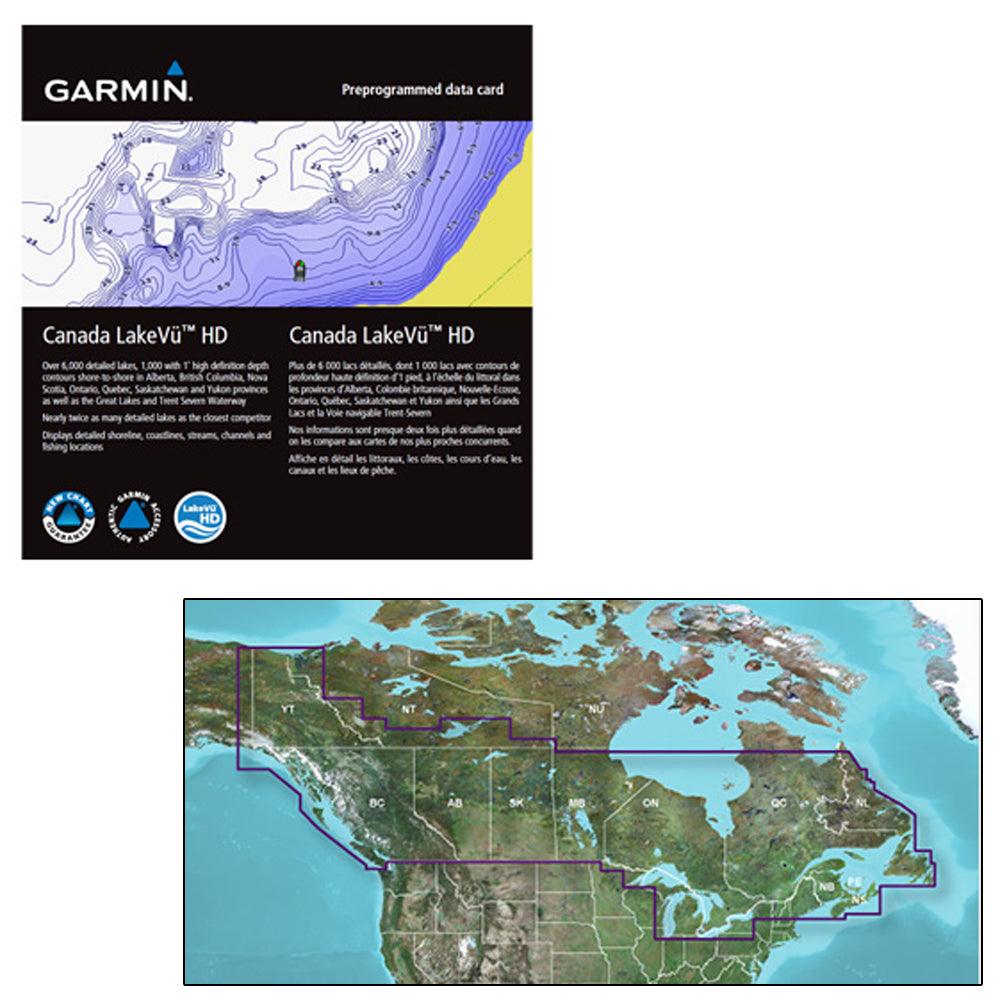 Garmin Canada LakeVü™ HD g3 - microSD™/SD™ - Boat Gear USA