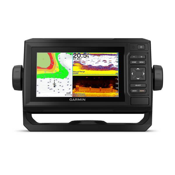 Garmin Echomap Uhd 63cv Combo Us Lakevu G3 With Gt24 Transducer - Boat Gear USA