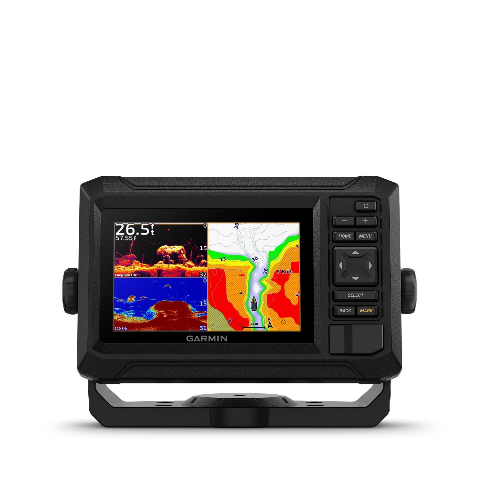 Garmin Echomap Uhd2 53cv Combo Us Lakevu G3 With Gt20-tm Transducer - Boat Gear USA