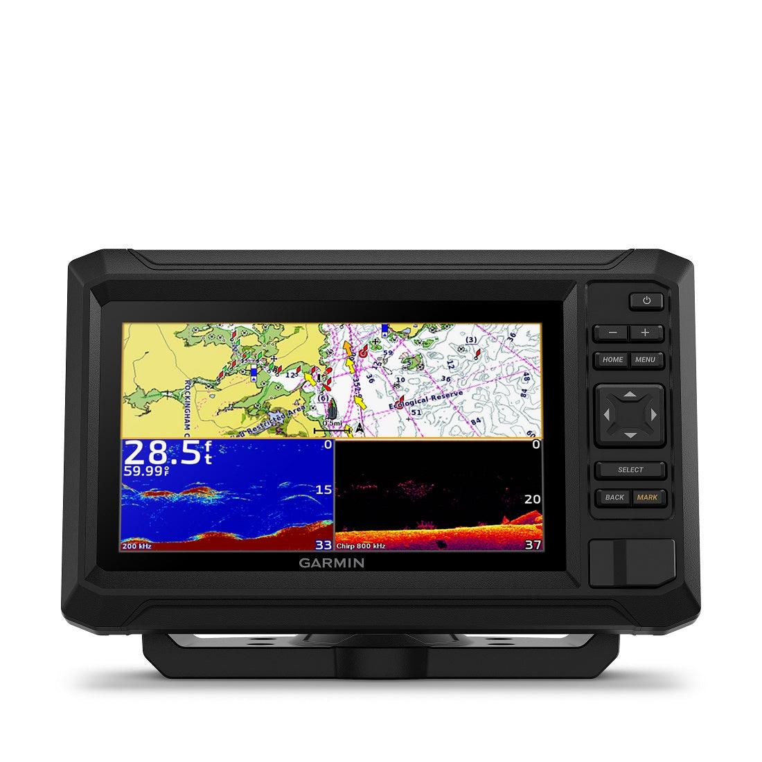 Garmin Echomap Uhd2 74cv Combo Us Bluechart G3 With Gt20-tm Transducer - Boat Gear USA