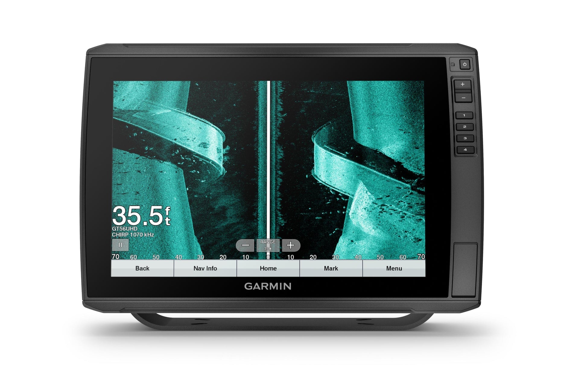 Garmin Echomap Ultra 126sv Us And Coastal Canada Gn+ Gt56uhd-tm Transducer - Boat Gear USA