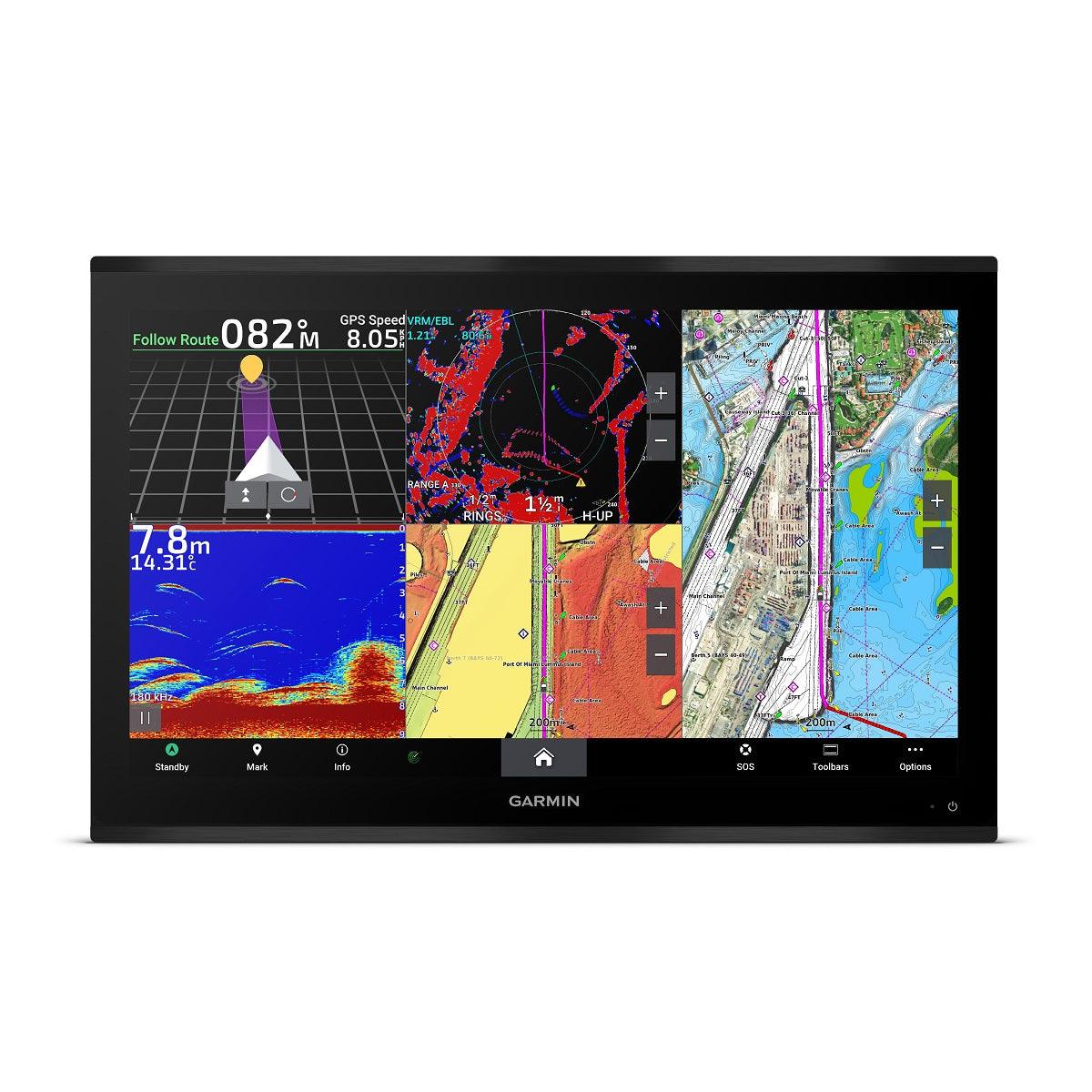 Garmin GPSMAP9027 27in Plotter With Worldwide Basemap - Boat Gear USA