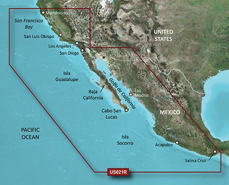 Garmin Hxus021r G3 Micro Sd California - Mexico - Boat Gear USA