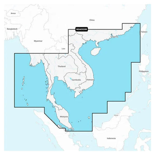 Garmin Navionics+ NSAE020R - South China & Andaman Seas - Marine Chart - Boat Gear USA