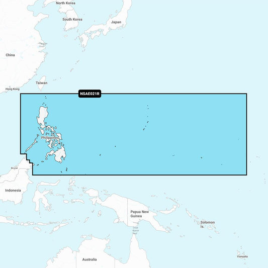 Garmin Navionics+ NSAE021R - Philippines - Marine Chart - Boat Gear USA