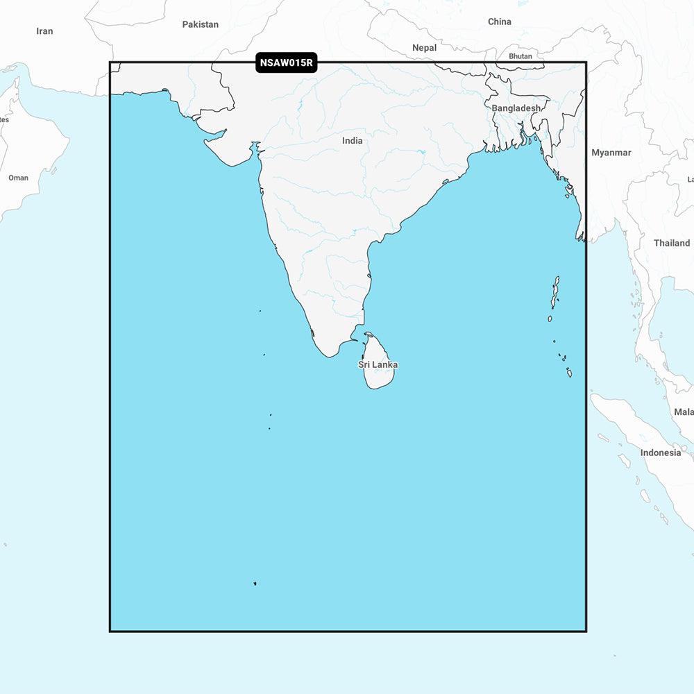 Garmin Navionics+ NSAW015R - Indian Subcontinent - Marine Chart - Boat Gear USA