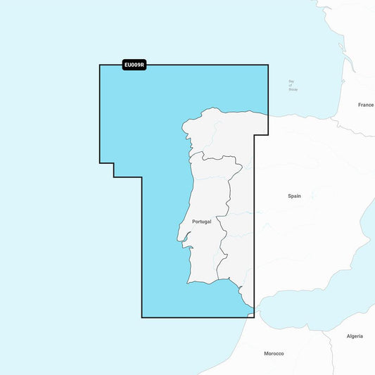 Garmin Navionics+ NSEU009R - Portugal & Spain, Northeast - Marine Chart - Boat Gear USA