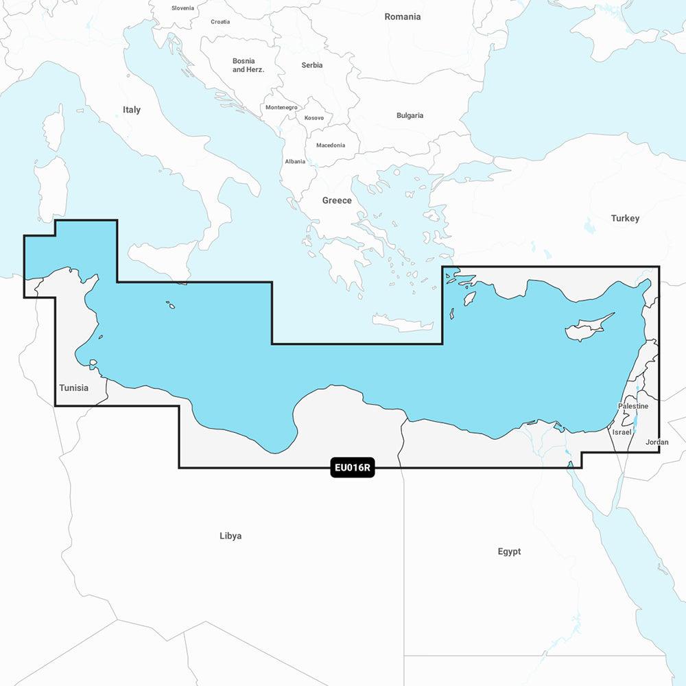 Garmin Navionics+ NSEU016R - Mediterranean Sea, Southeast - Marine Chart - Boat Gear USA