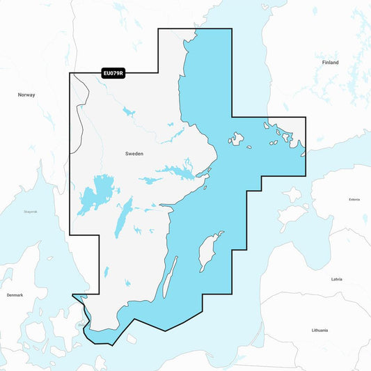 Garmin Navionics+ NSEU079R - Sweden, Southeast - Marine Chart - Boat Gear USA