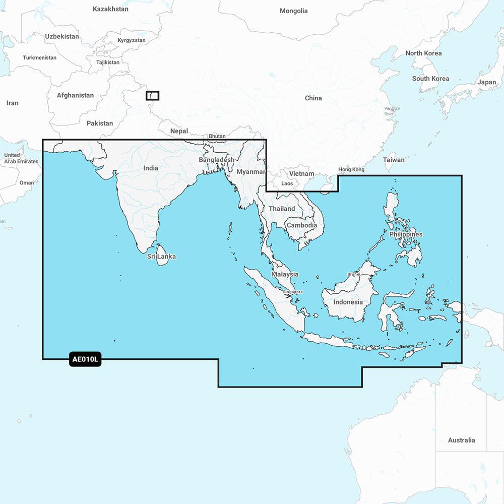 Garmin Navionics Vision+ NVAE010L - Indian Ocean & South China Sea - Marine Chart - Boat Gear USA