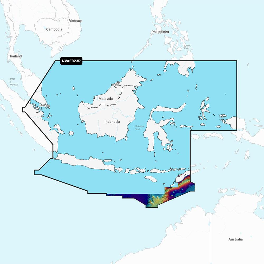 Garmin Navionics Vision+ NVAE023R - Java & Borneo - Marine Chart - Boat Gear USA