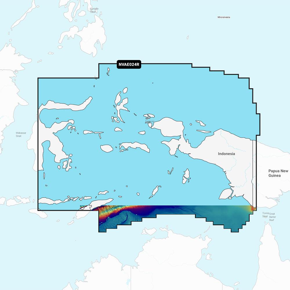 Garmin Navionics Vision+ NVAE024R - Central West Papua & East Sulawesi - Marine Chart - Boat Gear USA