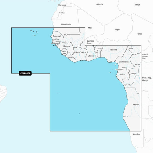 Garmin Navionics Vision+ NVAF005R - Africa, West - Marine Chart - Boat Gear USA