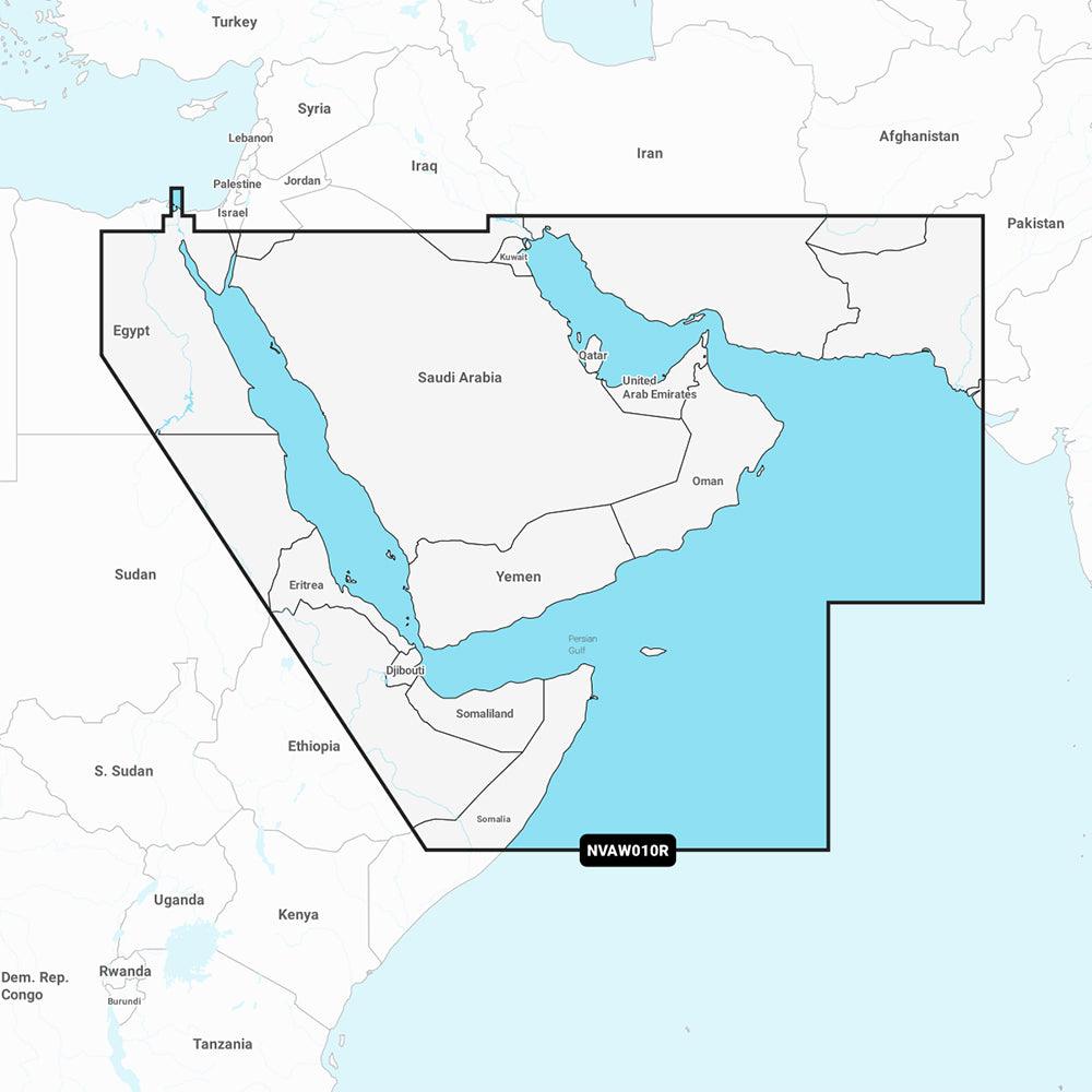 Garmin Navionics Vision+ NVAW010R - The Gulf & Red Sea - Marine Chart - Boat Gear USA