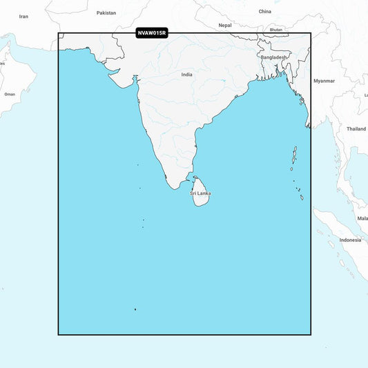 Garmin Navionics Vision+ NVAW015R - Indian Subcontinent - Marine Chart - Boat Gear USA