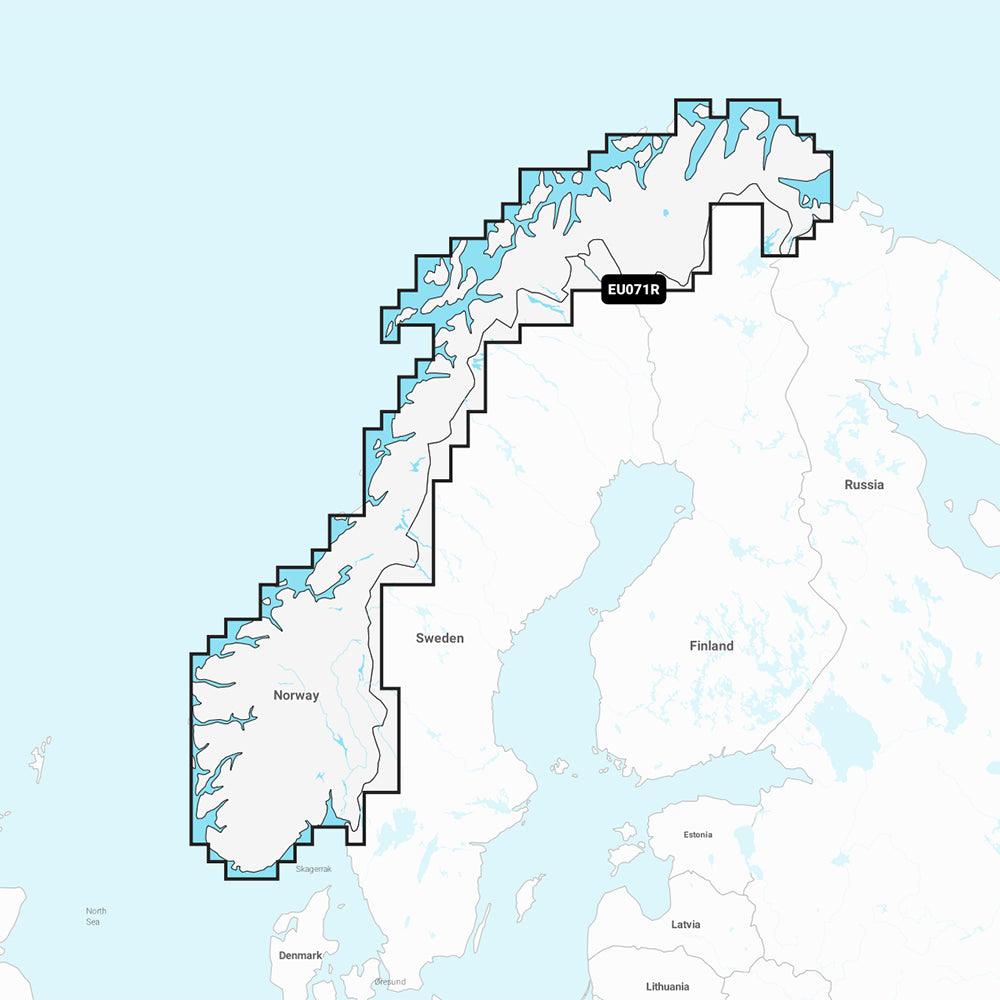 Garmin Navionics Vision+ NVEU071R - Norway, Lakes & Rivers - Inland Marine Chart - Boat Gear USA