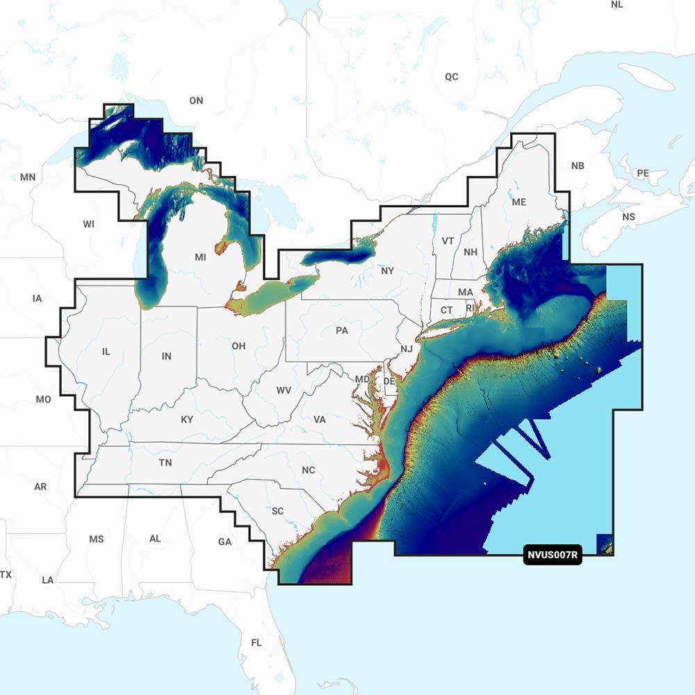 Garmin Navionics Vision+™ NVUS007R U.S. East - Boat Gear USA