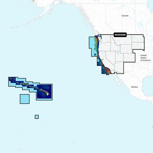 Garmin Navionics Vision+™ NVUS008R U.S. West - Boat Gear USA