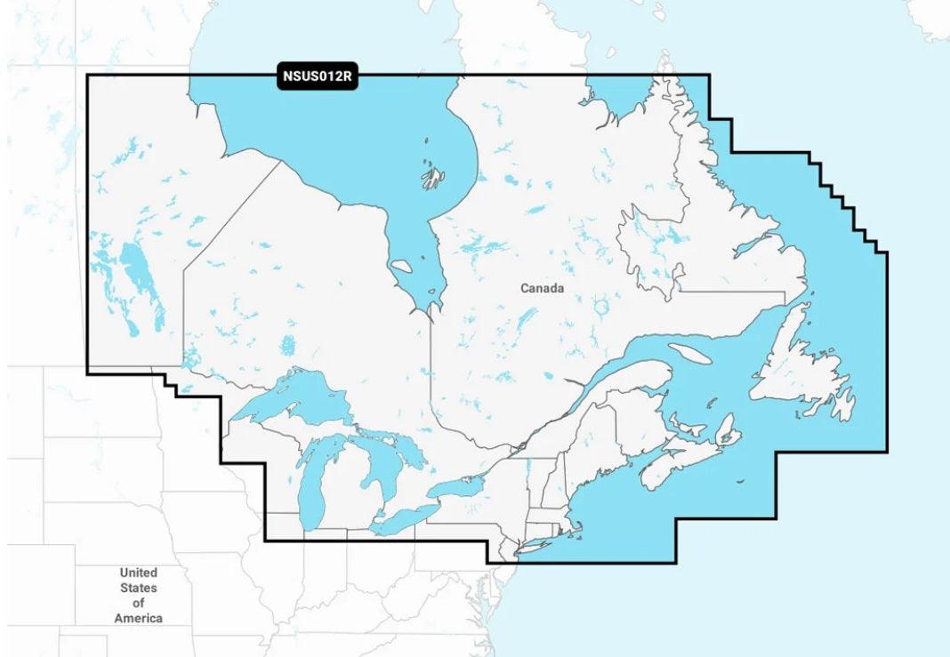 Garmin Nsus012r Navionics+ Canada, East & Great Lakes Mcrosd - Boat Gear USA