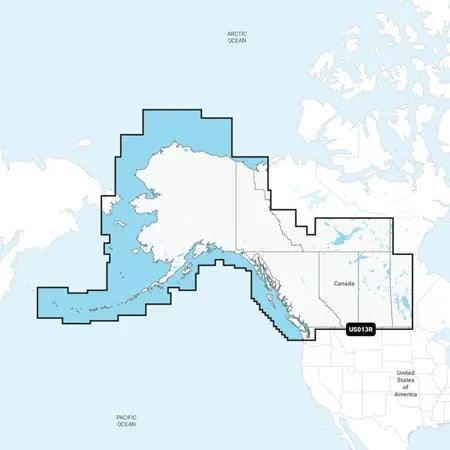 Garmin Nsus013r Navionics+ Canada, West & Alaska Mcrosd - Boat Gear USA