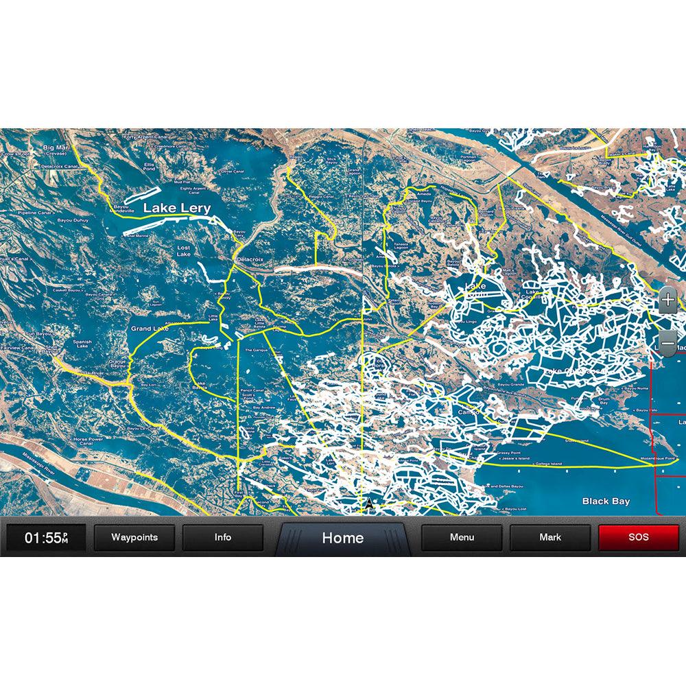Garmin Standard Mapping® - Louisiana East Professional microSD™/SD™ Card - Boat Gear USA