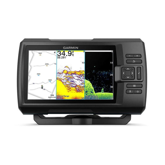 Garmin Striker Vivid 7cv Reman Fishfinder Gps Track Plotter With Gt20 - Boat Gear USA