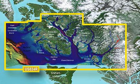 Garmin Vus024r G3 Vision Wrangell To Dixon Entrance - Boat Gear USA