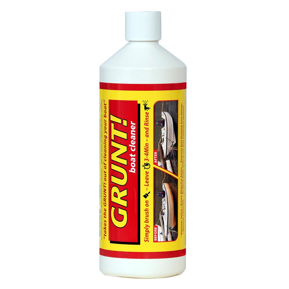 GRUNT! 32oz Boat Cleaner - Removes Waterline & Rust Stains - Boat Gear USA